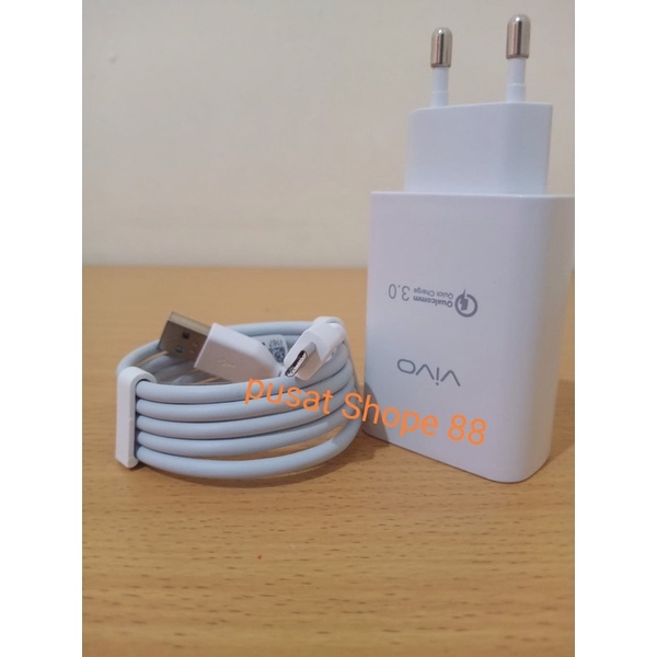 Charger Fast Charging  Vivo Y12 Y12S Y15 Y17 Y71 Y91 Y93 Y95 Fast Charging ORIGINAL 100% Micro USB Support Semua hp Casan Fast Charging Qualcoom 3.0