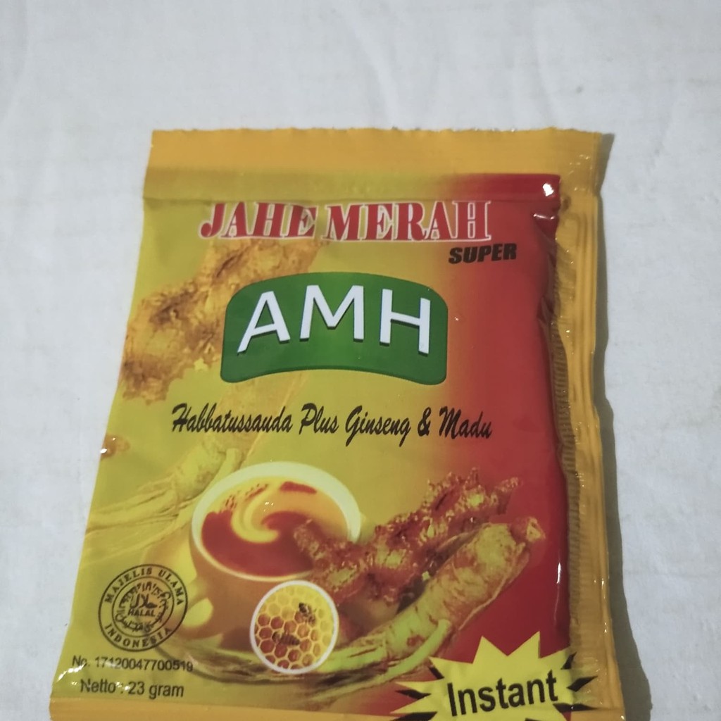 

Jahe Merah Super AMH Habbatussaudah plus gingseng & madu