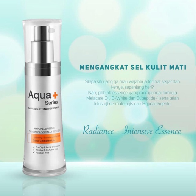 Aqua+ Series Radiance Intensive Essence