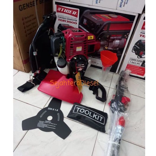 Mesin potong rumput bensin YAMAMAX PRO YX 35//Mesin babat rumput 4tak YAMAMAX