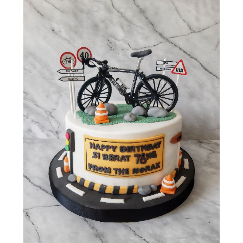 

Bycicle Cake Custom Kue Ulang Tahun Sepeda