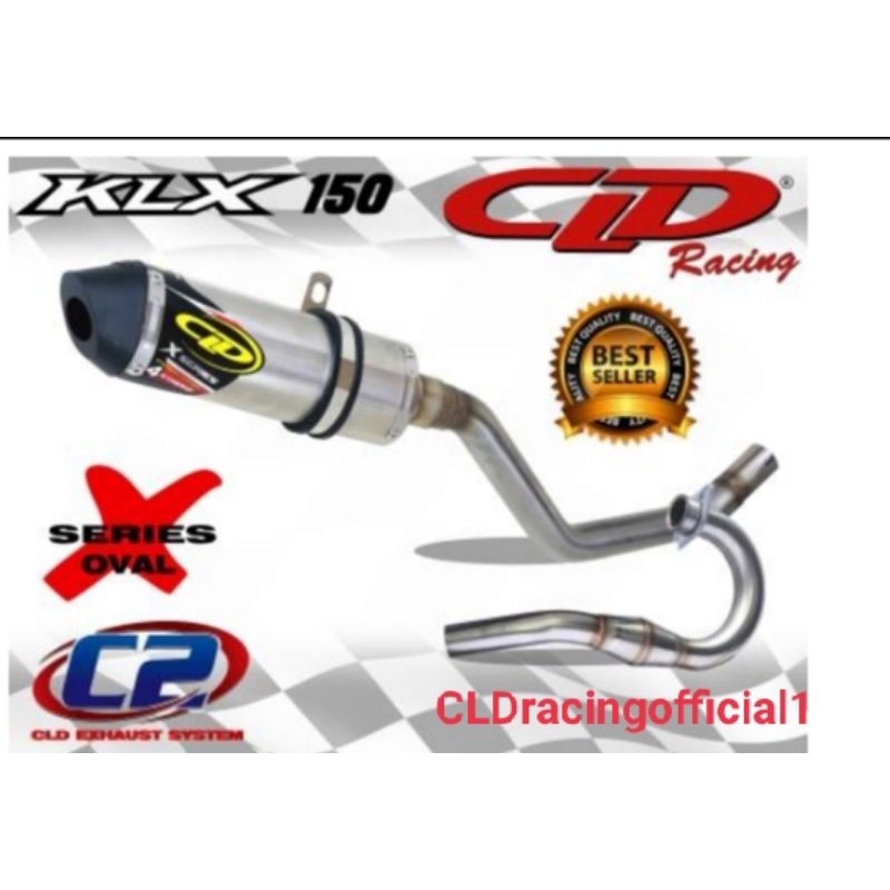 KNALPOT KLX 150 TYPE C2 ONLY CLD RACING ORIGINAL