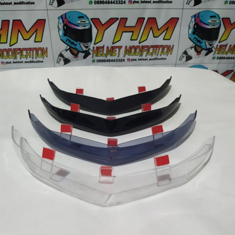 Spoiler 3D helm KYT TT Course 3D