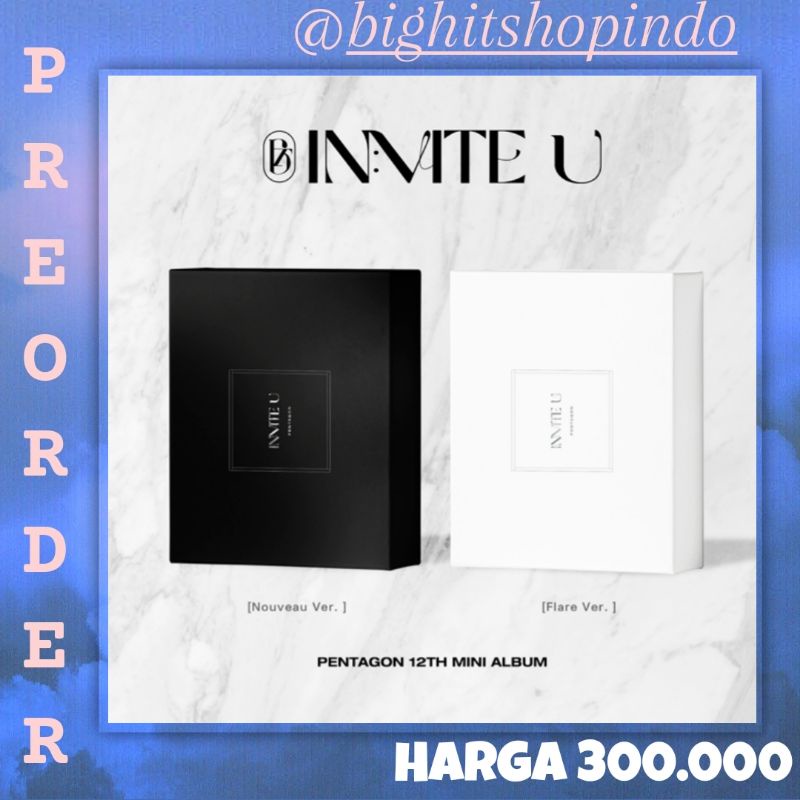 [PO/DP] PENTAGON - Mini Album Vol.12 [IN:VITE U]  // ALBUM PENTAGON