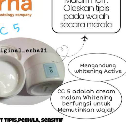Ready Stock!!SR-1288Erha Cream CC 5 , CC 10 , CC 25 , CC 50