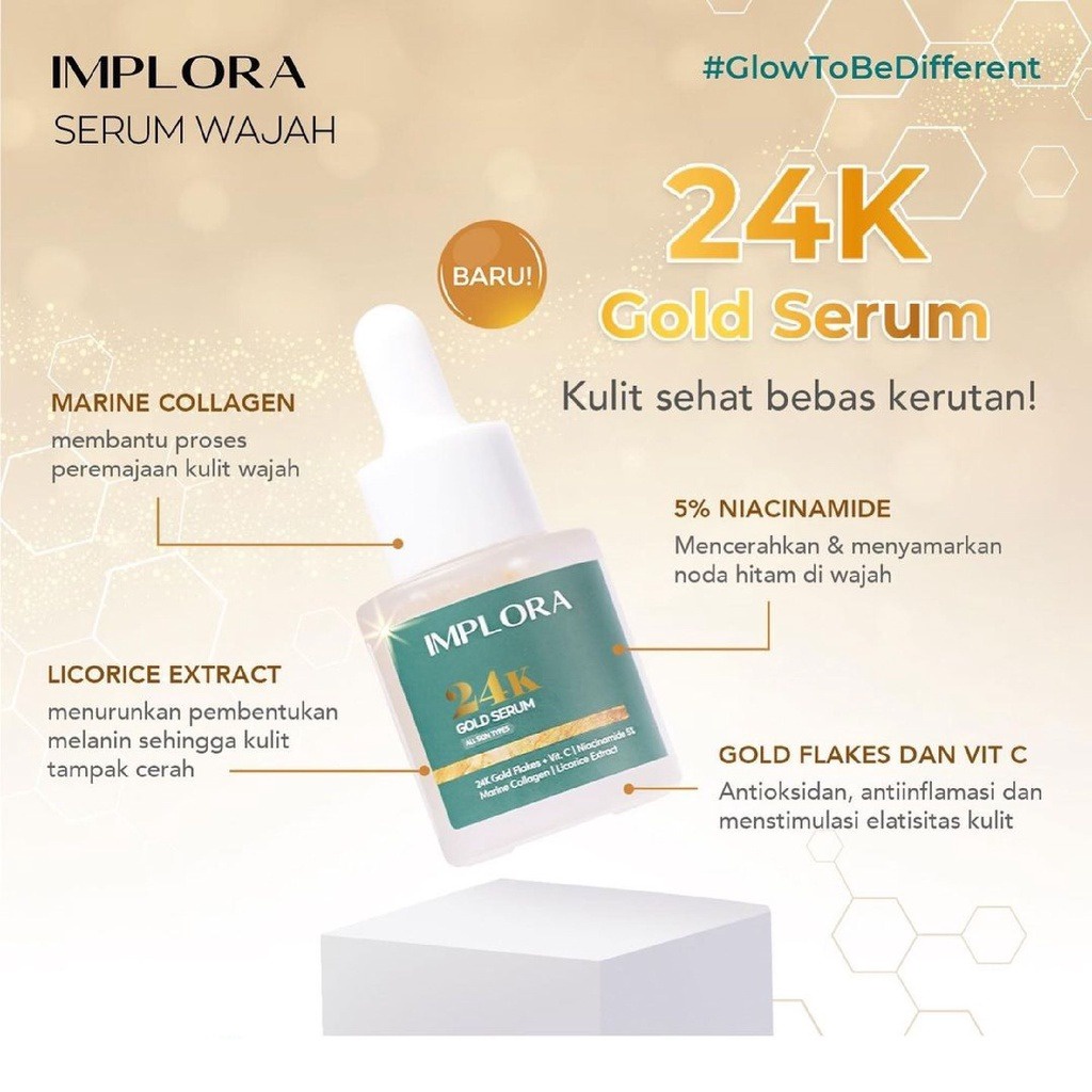 IMPLORA SERUM WAJAH FACE SERUM 20 ML ORIGINAL 100% [SWEETSPACE]