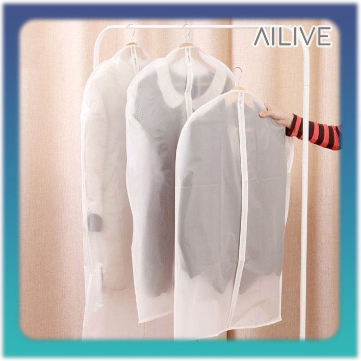 AILIVE Cover Baju Plastik Pakaian Anti Debu Dust Proof Organizer Pelindung Baju Laundry