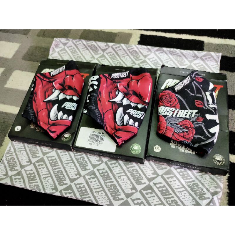 Masker Prostreet Blood Flower V1 1pcs