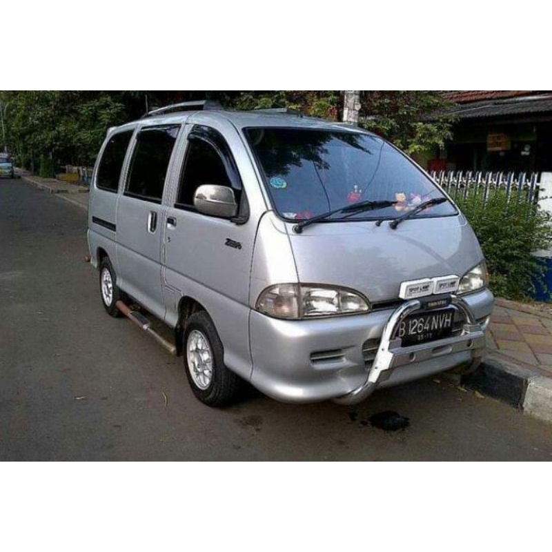zebra neo Espass tanduk besi stainless pelindung bemper depan bumper guard original pabrik full set