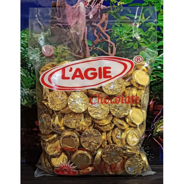 

Cokelat Lagie Koin isi Kismis 1Kg