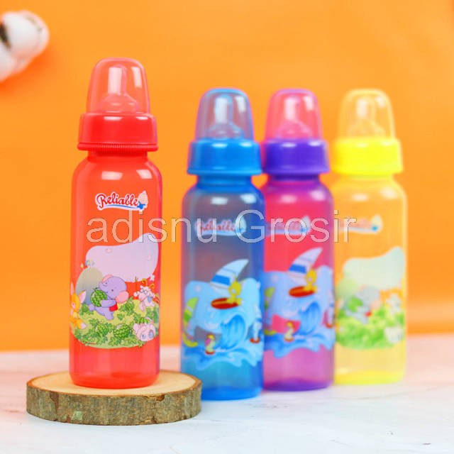 Reliable Botol Susu Bayi Dot Ortho Karakter 240 ml RBS-9930