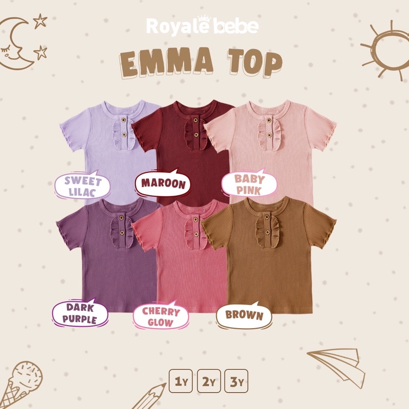 Royale Bebe Emma Top / Atasan Anak