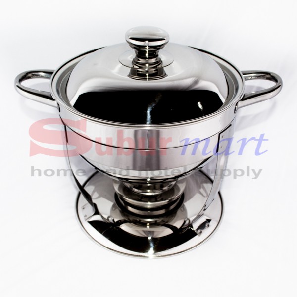 Pemanas sop/ Siboli/ Prasmanan/ Soup warmer Bima 3 liter 20 cm