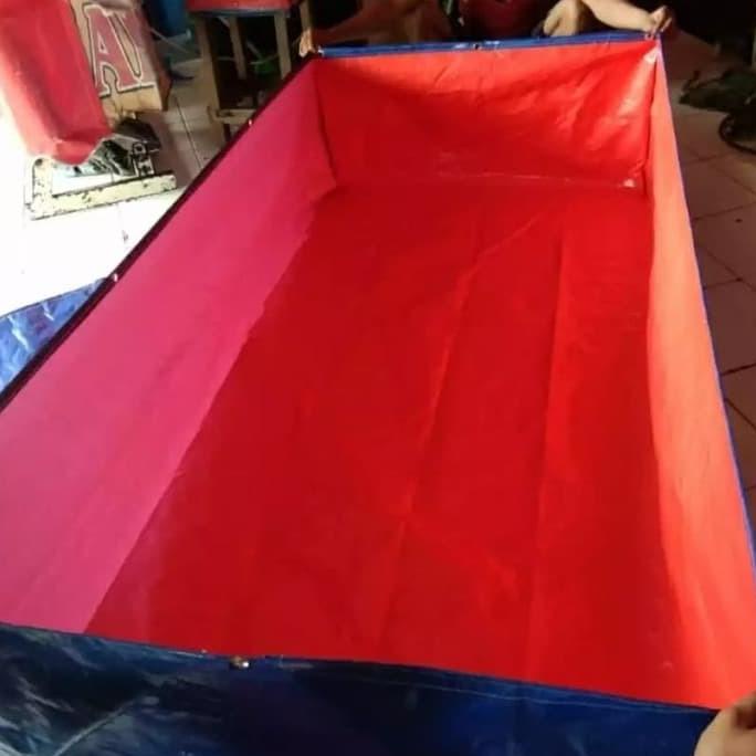 TERPAL KOLAM UKURAN 200X100X50 BAHAN A12 MEREK DIAMOND DIJAMIN TEBAL