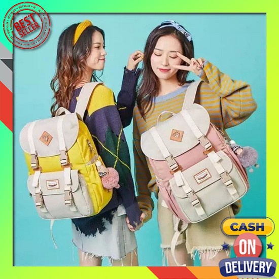 Rangsel Cibo Mini Cg Lidya Danira 2 Ruang Backpag Tas Punggung Wanita Mini Tas Ransel Wanita  Buatan