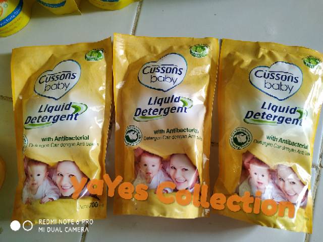 liquid detergent cussons baby deterjen bayi detergen cair 700ml anti bakteri cuson cuci baju pakaian