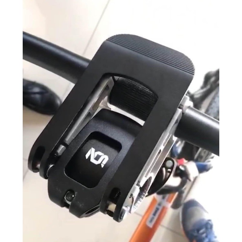 Double extender stang sepeda stem adjustable handlebar ION QR 25.4