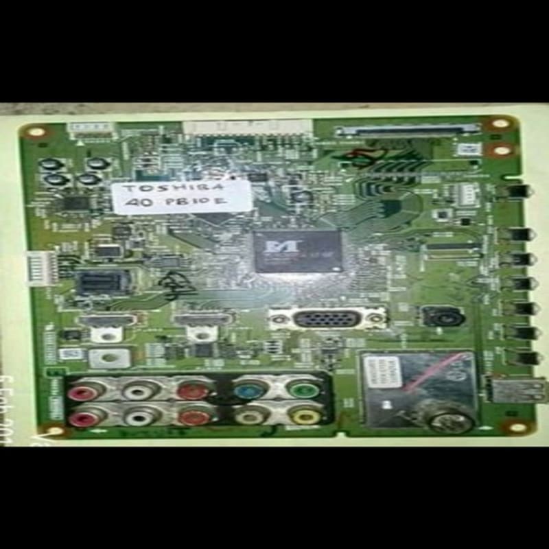 MAINBOARD - MB - MESIN TV LCD TOSHIBA 40PB10 E - 40 PB 10 E