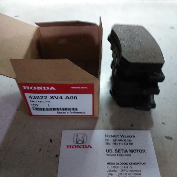 Promo Aksesoris Kampas Rem Terlengkap, Kampas Rem Belakang Honda Crv 2007-2016 Gen 2 3 Accord