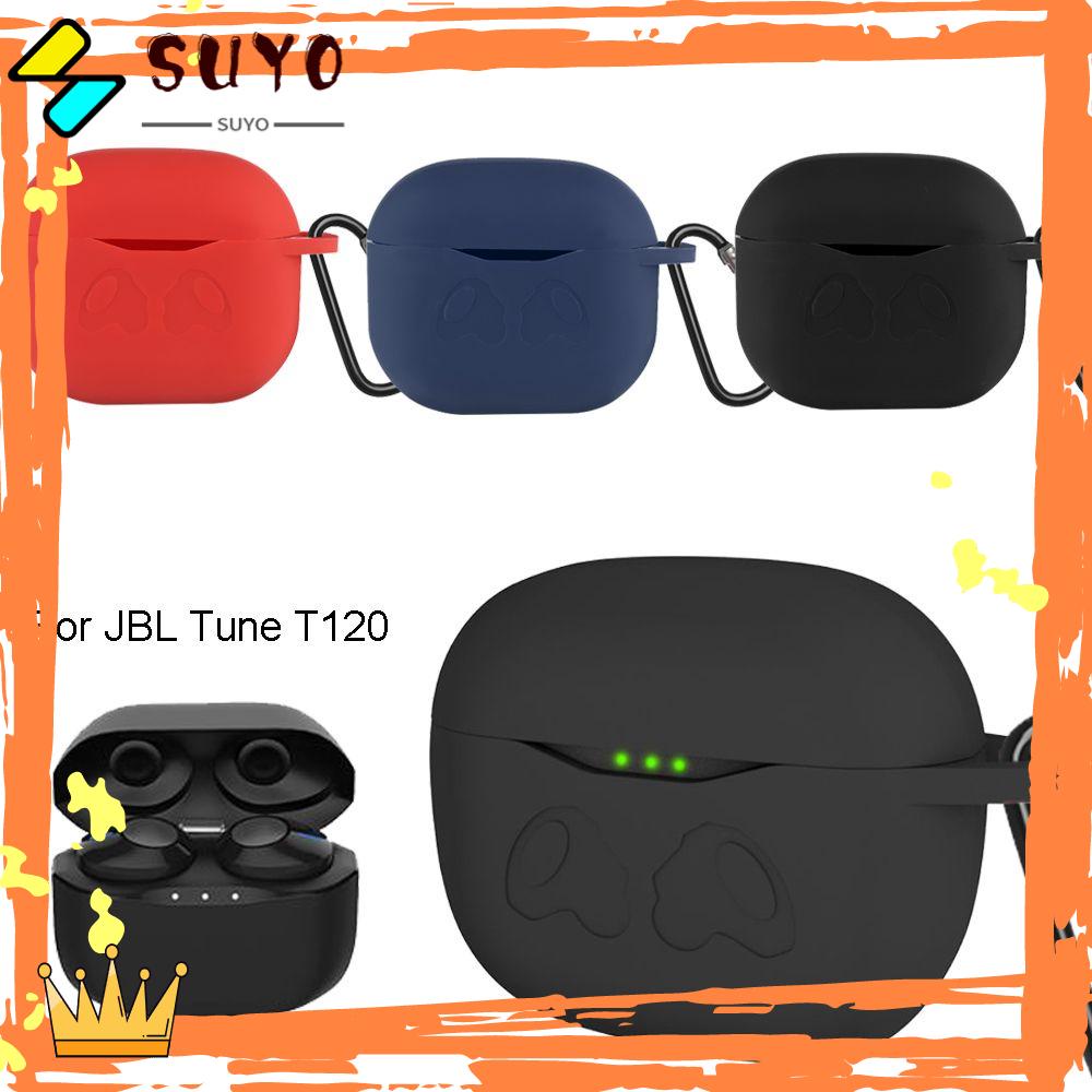 Suvi Casing Soft Case Silikon Anti Jatuh Bluetooth untuk JBL Tune t120 TWS