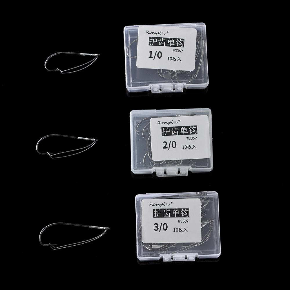 TOP 10pcs Kail Pancing Memimpin Tahan Lama Terbalik Fishing Tackle