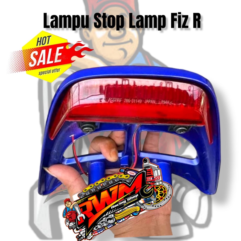 Lampu Behel dan behel belakang fizr lampu begel f1zr stoplamp led f1zr fizr fiz f1z lampu spoiler le