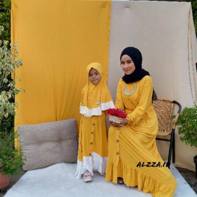 Chayra dress busui friendly gamis  murah gamis  bahan kaos  