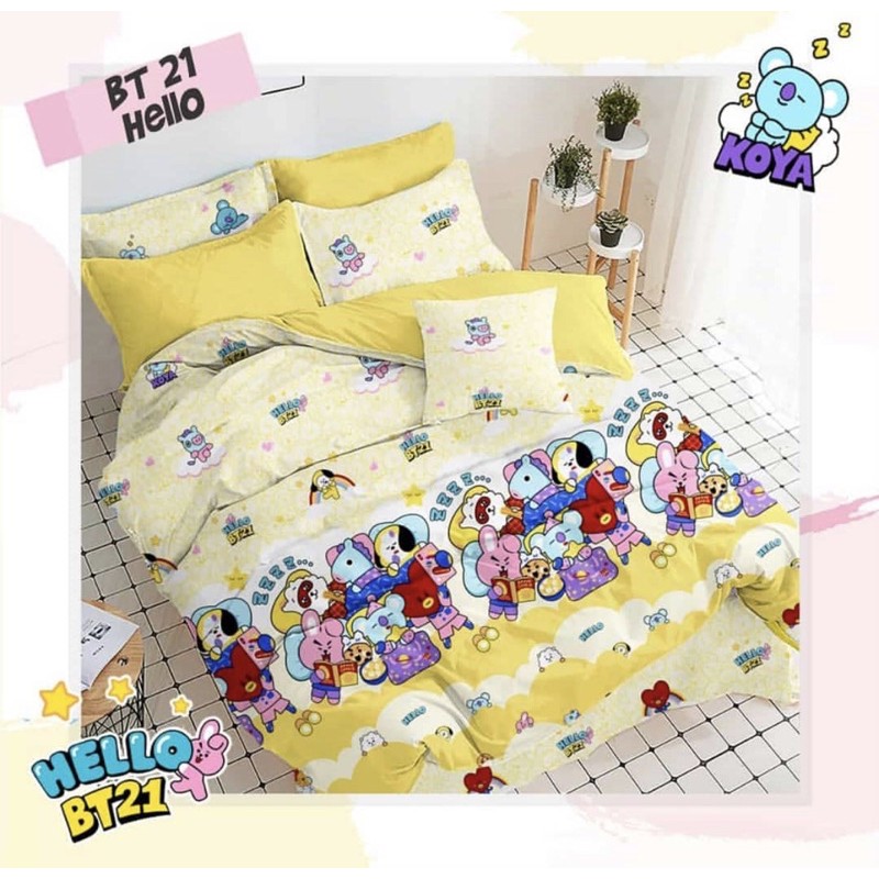BT21 sprei BTS seprei Boneka BTS korea