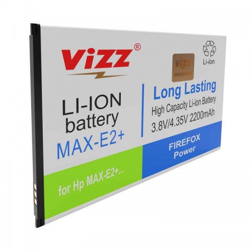 Vizz Double Power Battery Batre Baterai Vizz Smartfren Andromax E2 Plus E2+ Max-E2+