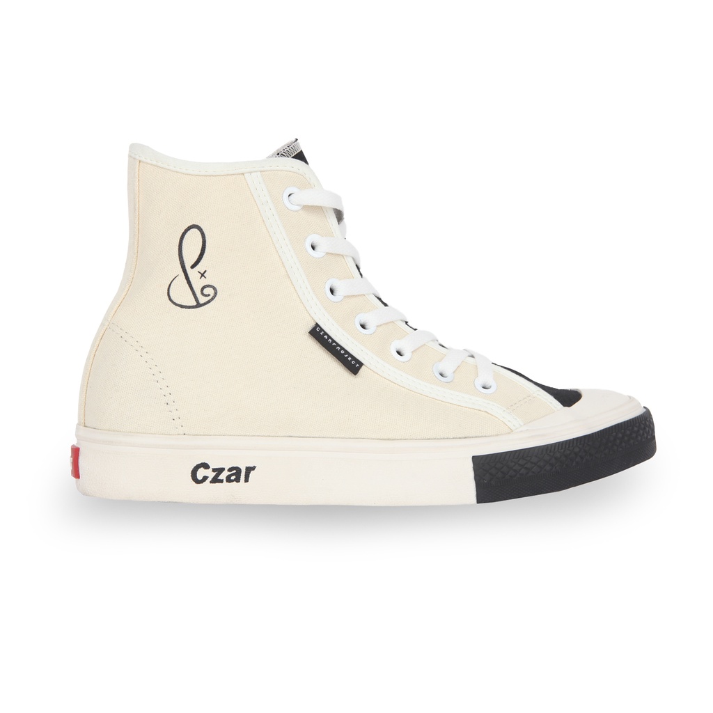 CZAR PROJECT - sepatu pria model high - latte high