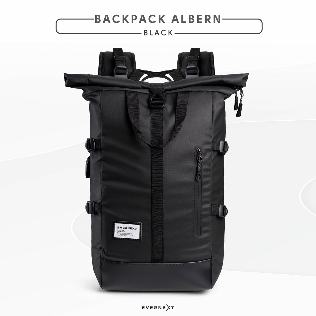 Tas Punggung Pria Anti Air ALBERN 30L Laptop 15,6&quot; Backpack Waterproof