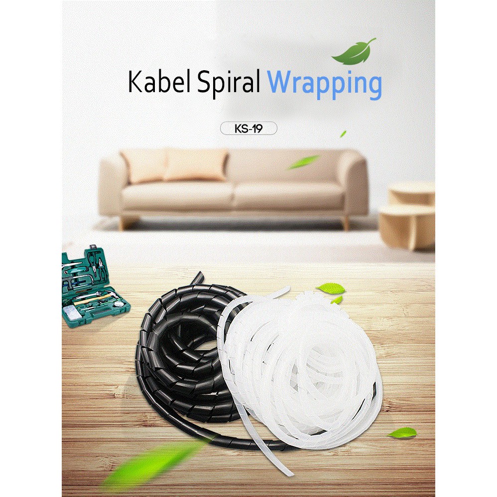 Kabel Spiral Wrapping KS-19 KS-19W KODAKI