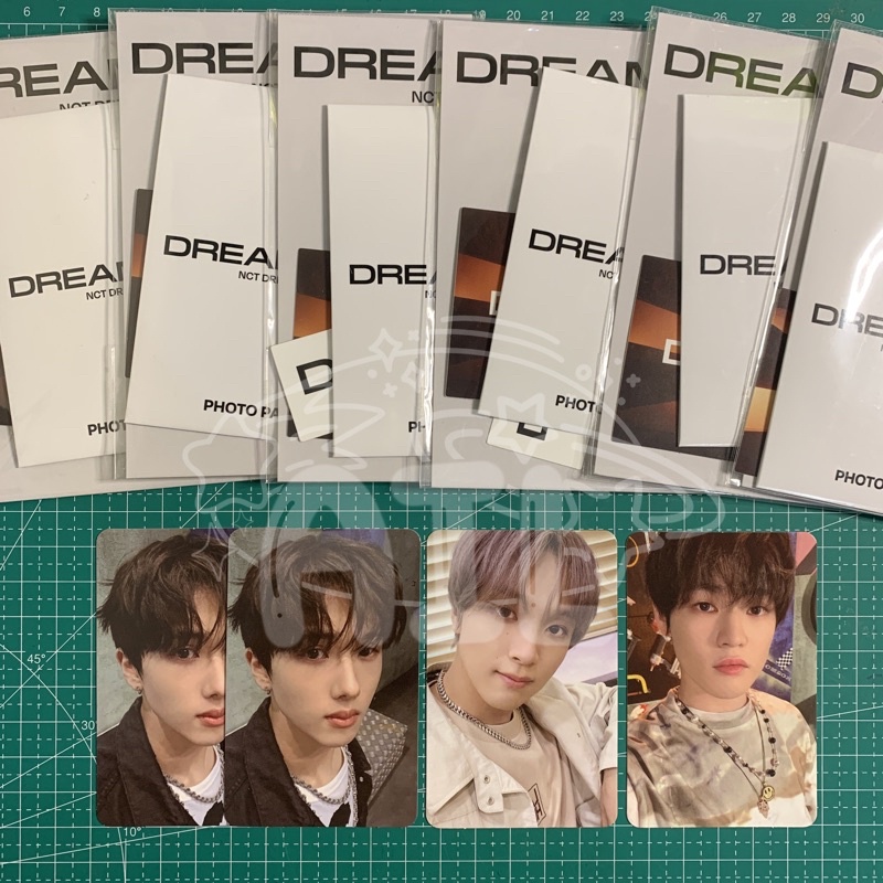 (read desc) NCT Dream Luggage Sticker Dreaming Photocard Haechan Jisung Chenle PC