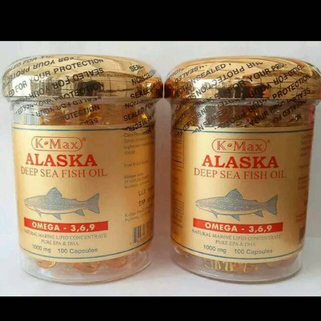 K-max Alaska Omega 3,6,9 isi 100 sofgel