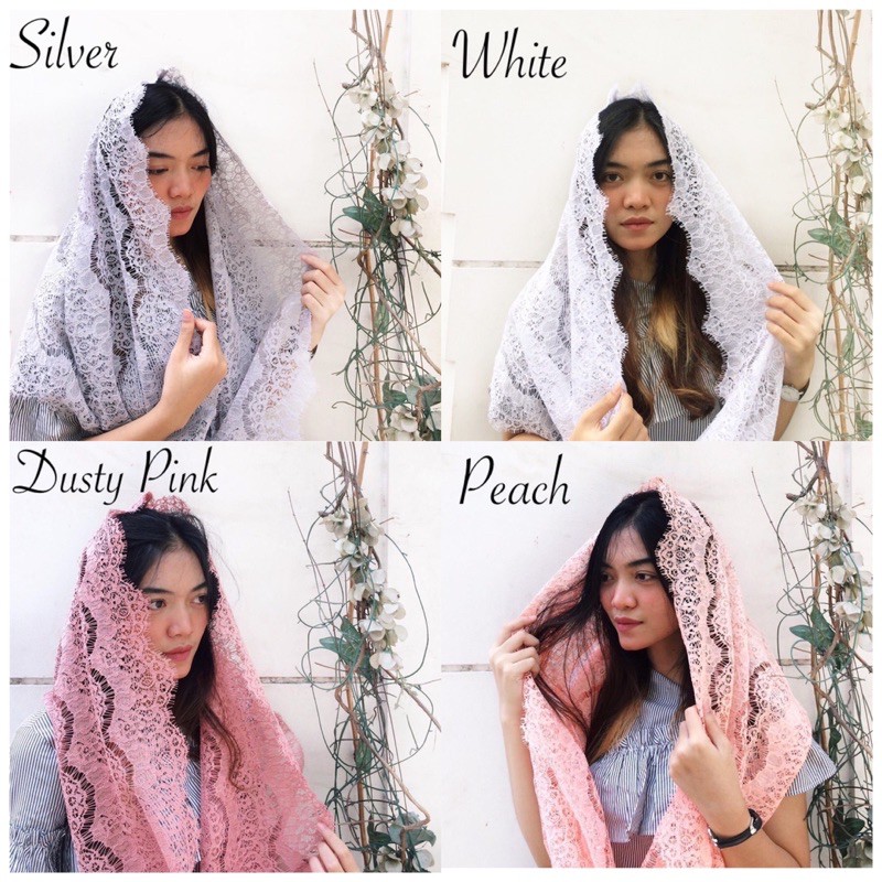 Hijab Renda lace