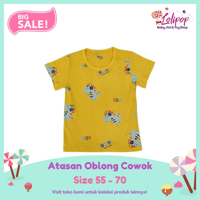 KAOS ANAK - ATASAN OBLONG COWOK