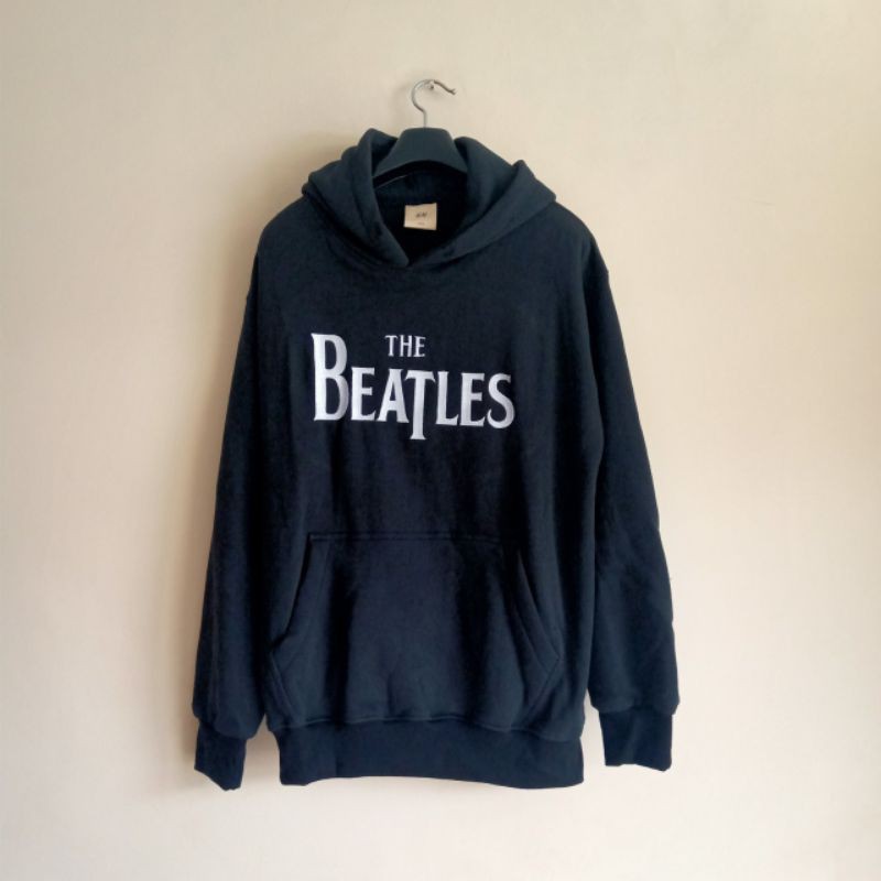 Hoodie H&M The Beatles Script Black | Original