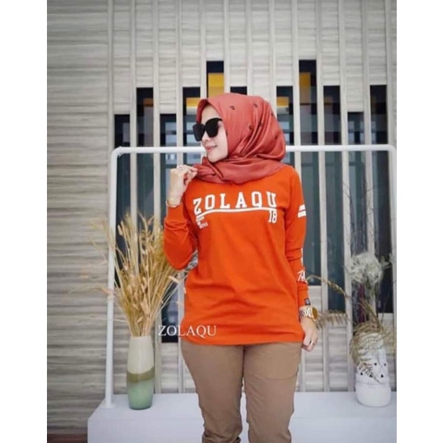 KAOS ZOLAQU/KAOS ZOLAQU IMPORT/KAOS ZOLAQU MURAH/KAOS WANITA/KAOS