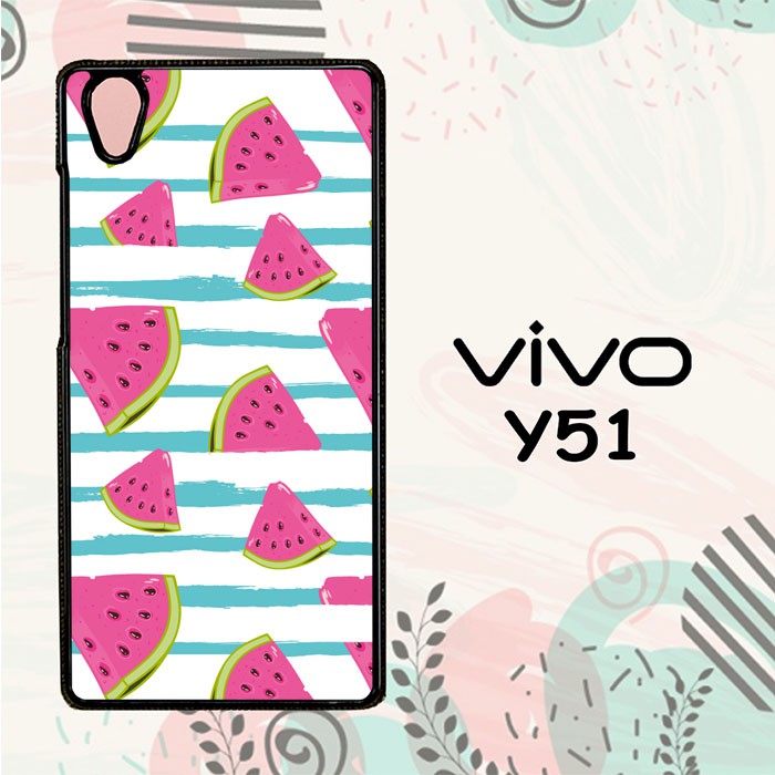 Casing Vivo Y51 Custom Hardcase HP Watermelon Wallpaper 2 L0464
