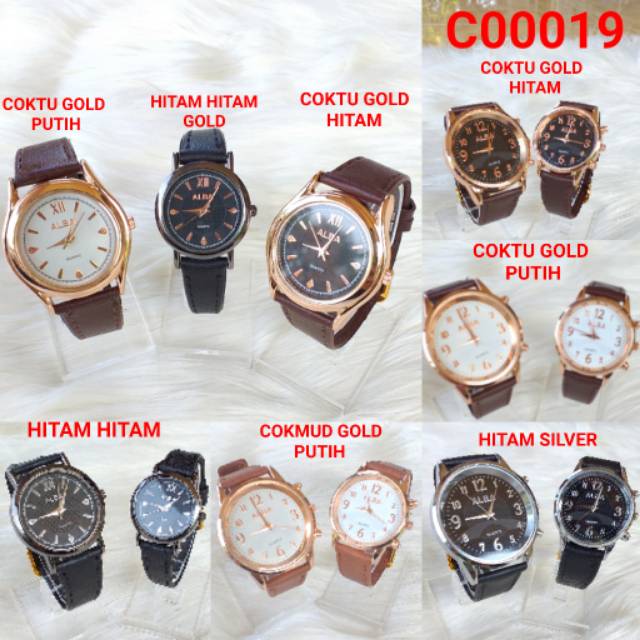 C ( C00019 ) JAM TANGAN COUPLE DEWASA HARGA GROSIR