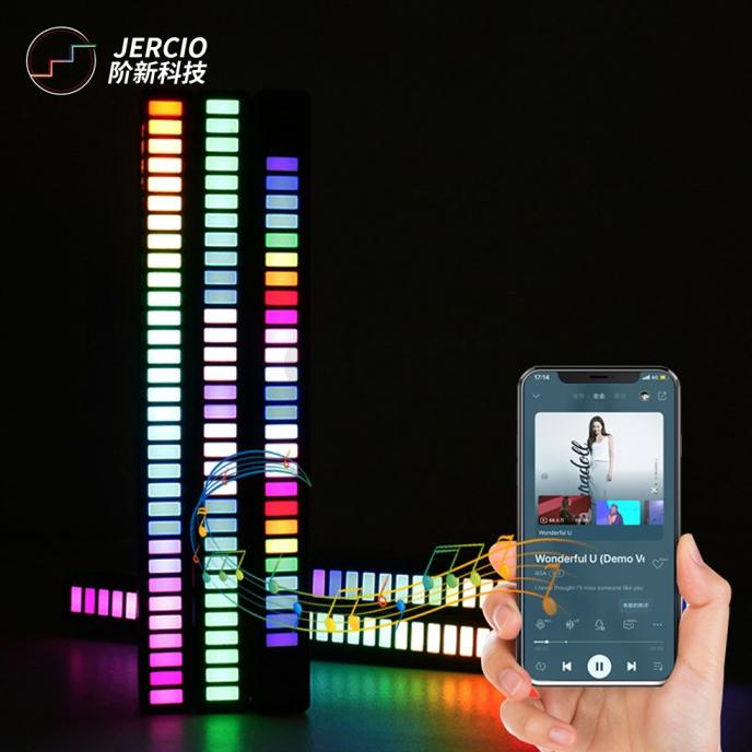 Jual Lampu Led Rgb Bar Strip Spectrum Audio Indicator Music Sound Control Shopee Indonesia