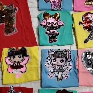  KAOS  SEQUIN  USAP BERUBAH WARNA ANAK  Shopee Indonesia