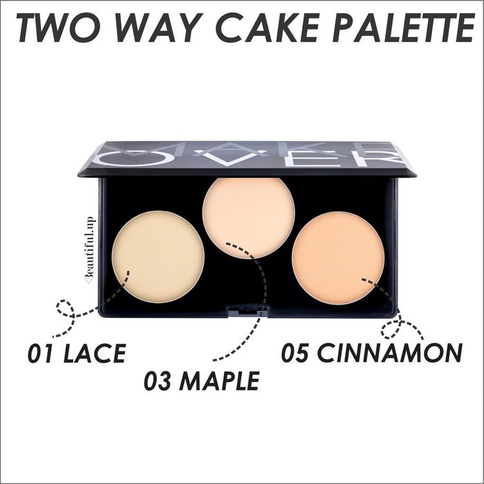 Make Over Perfect Cover Two Way Cake Palette