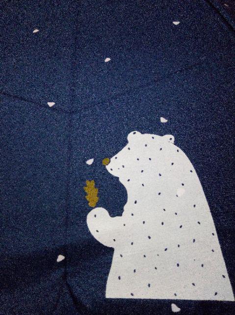 Payung Lipat Ala Korea Soft Flower Ice Bear Llne Family Korea Lucu Imut Unik Umbrella Manual