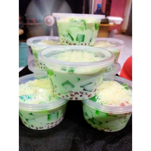 

Buko Pandan topping keju 400ml