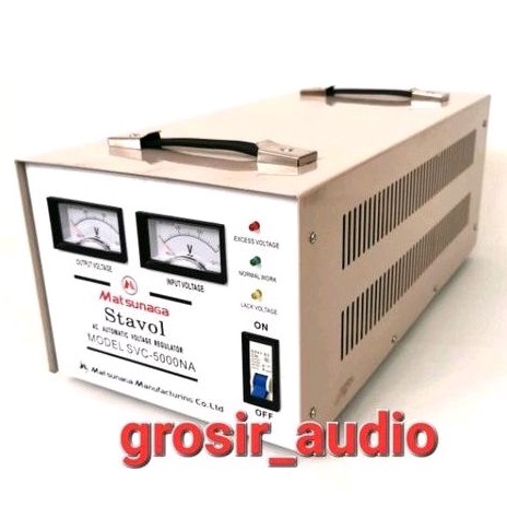 STAVOL MATSUNAGA 5000 WATT ,STABLIZER MATSUNAGA 5000WATT ,5000VA ,STAVOL 5000WATT ,STAVOL 5000 WATT