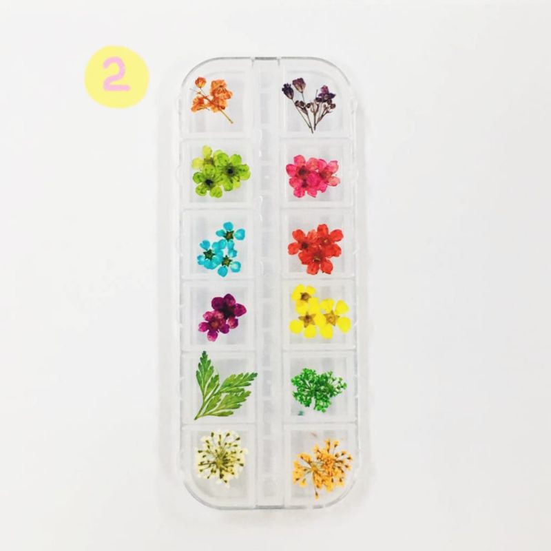 Accessories kuku flower bunga asesoris assesoris manik manik menicure pedicure nailart nail airt l