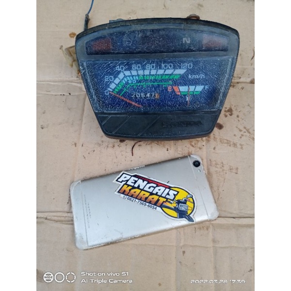 speedometer astrea star astrea prima original bekas