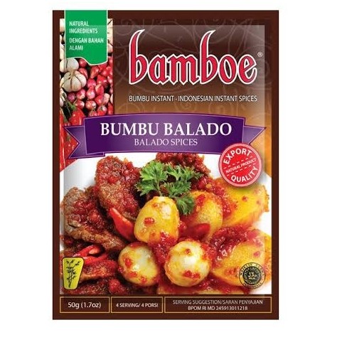 

bamboe bumbu instan balado 50gr