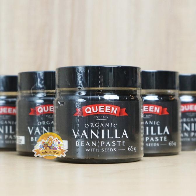 

READY Queen Organic Vanilla Bean Paste 65 Gram / Perisa Makanan